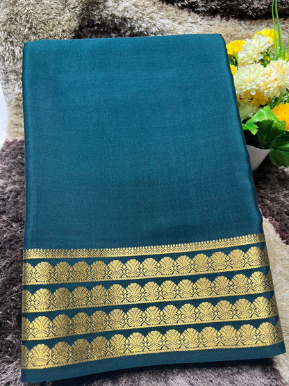 Pure Mysore Silk Saree.