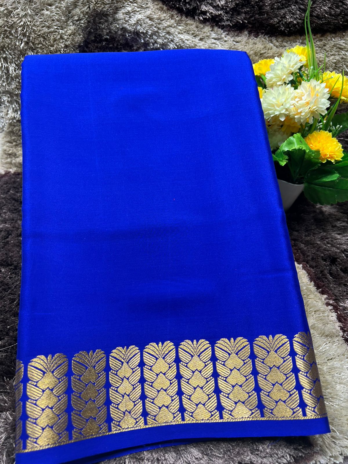 Pure Mysore Silk Saree.