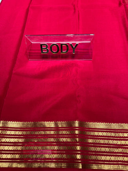 Pure Mysore Silk Saree ( 60 Grams )