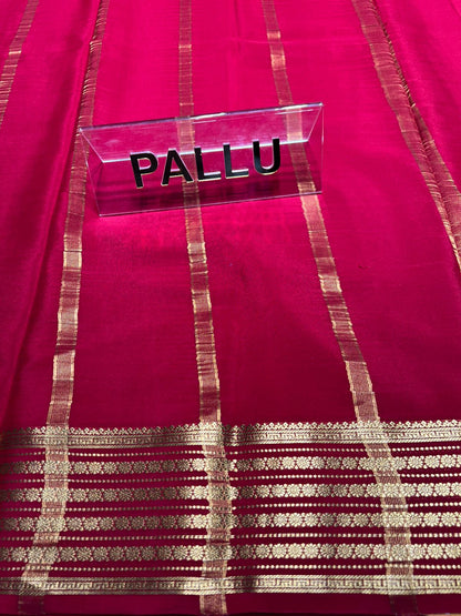 Pure Mysore Silk Saree ( 60 Grams )