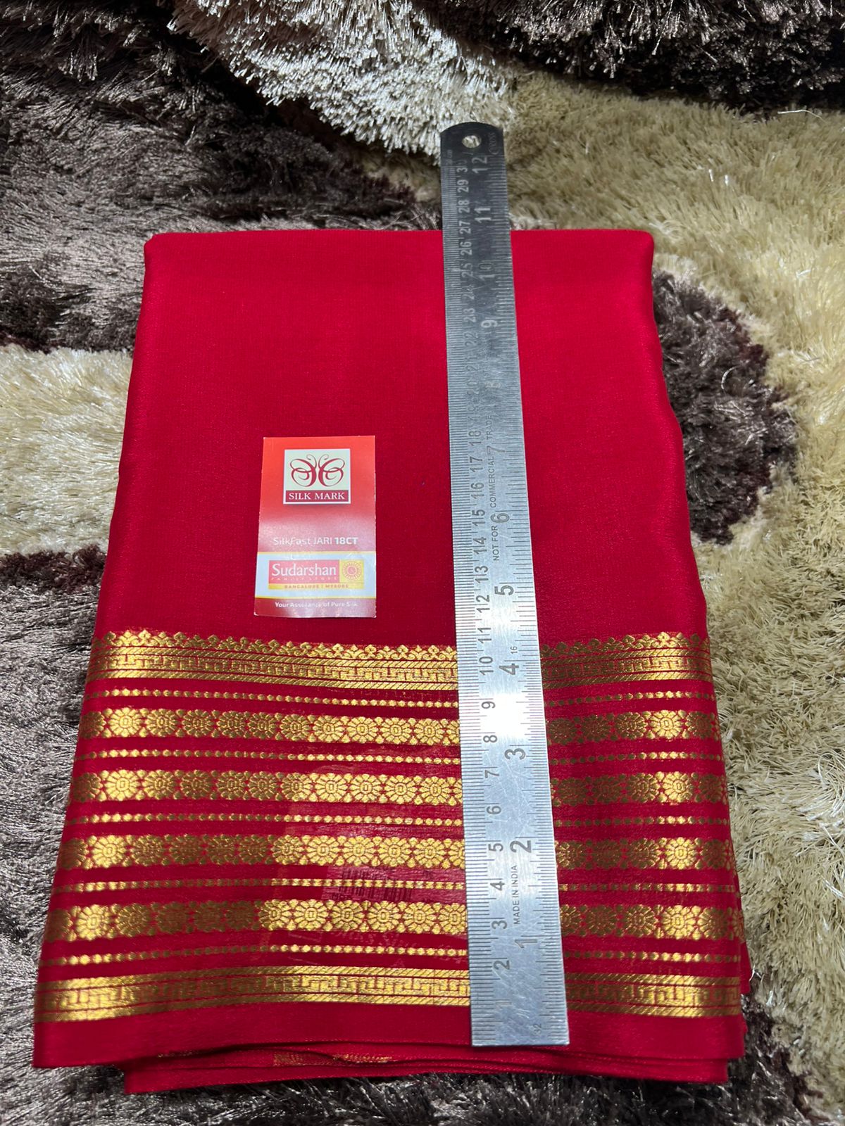 Pure Mysore Silk Saree ( 60 Grams )
