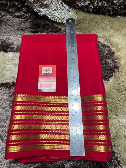 Pure Mysore Silk Saree ( 60 Grams )