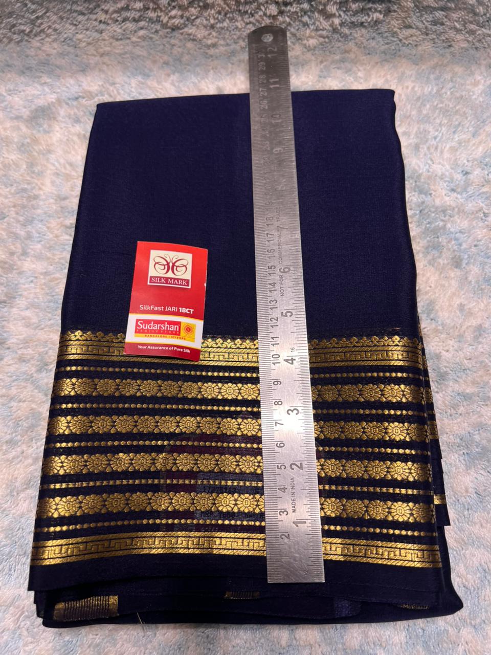 Pure Mysore Silk Saree ( 60 Grams )