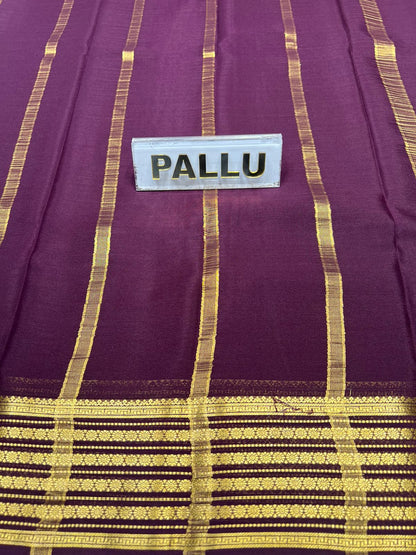 Pure Mysore Silk Saree ( 60Grams )