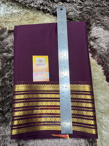 Pure Mysore Silk Saree ( 60Grams )
