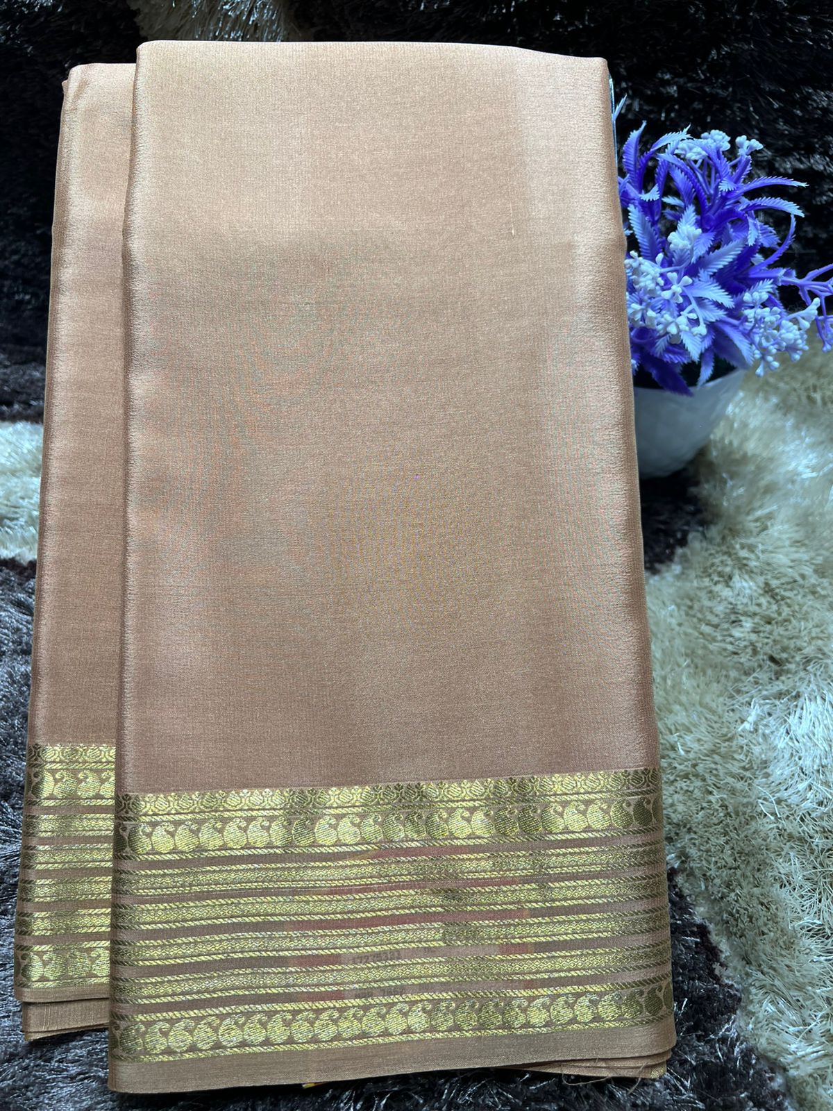 Pure Mysore Silk Saree ( 60 Grams )