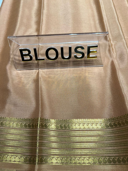 Pure Mysore Silk Saree ( 60 Grams )