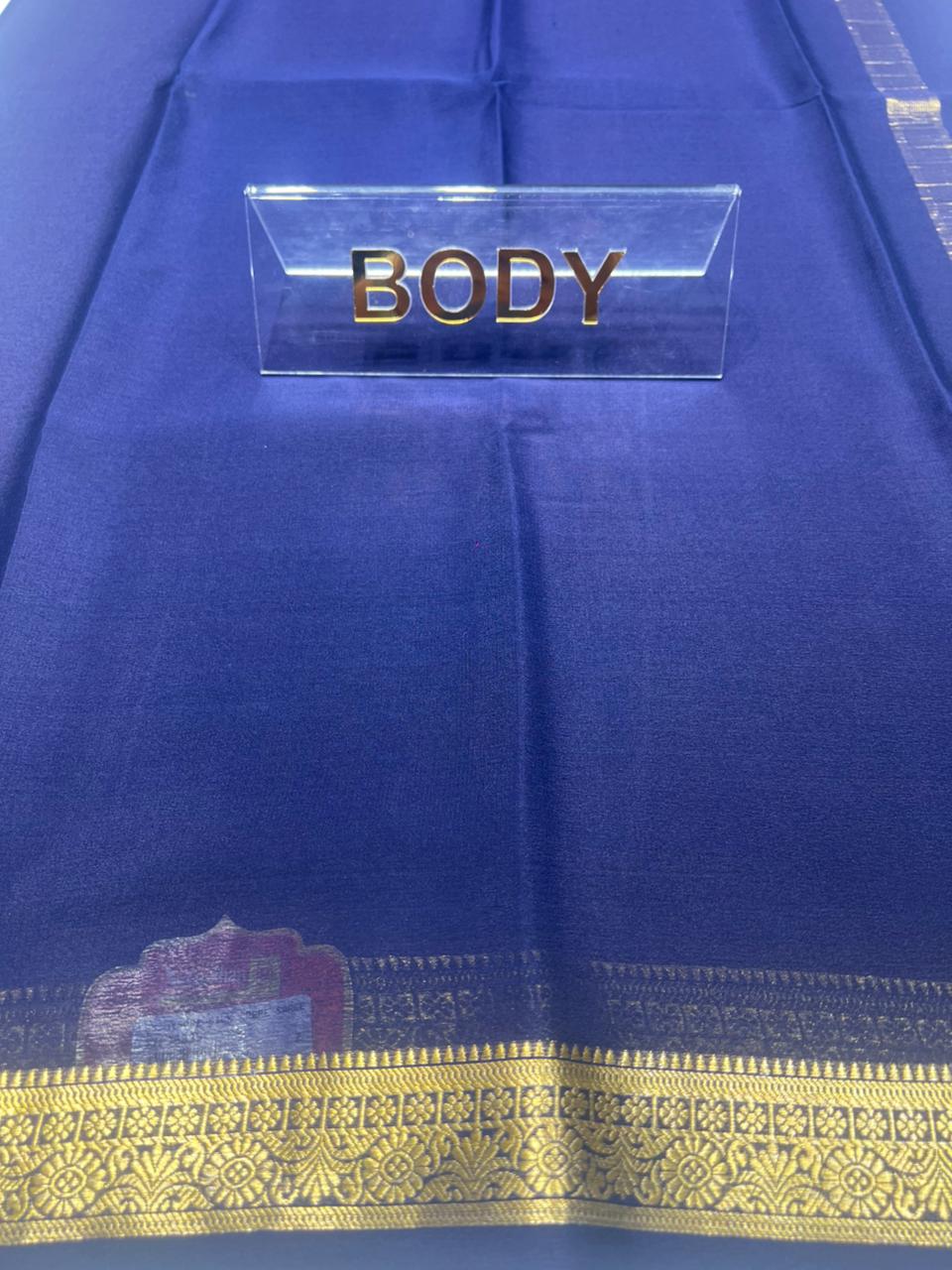 Pure Mysore Silk Saree ( 60 Grams )
