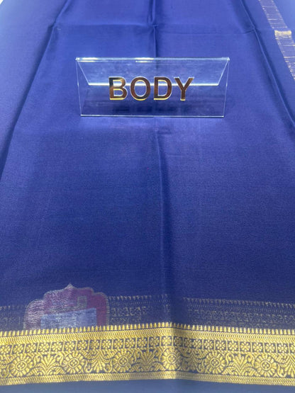 Pure Mysore Silk Saree ( 60 Grams )