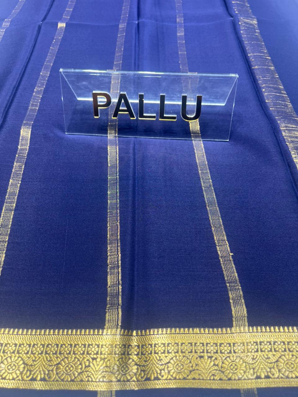 Pure Mysore Silk Saree ( 60 Grams )