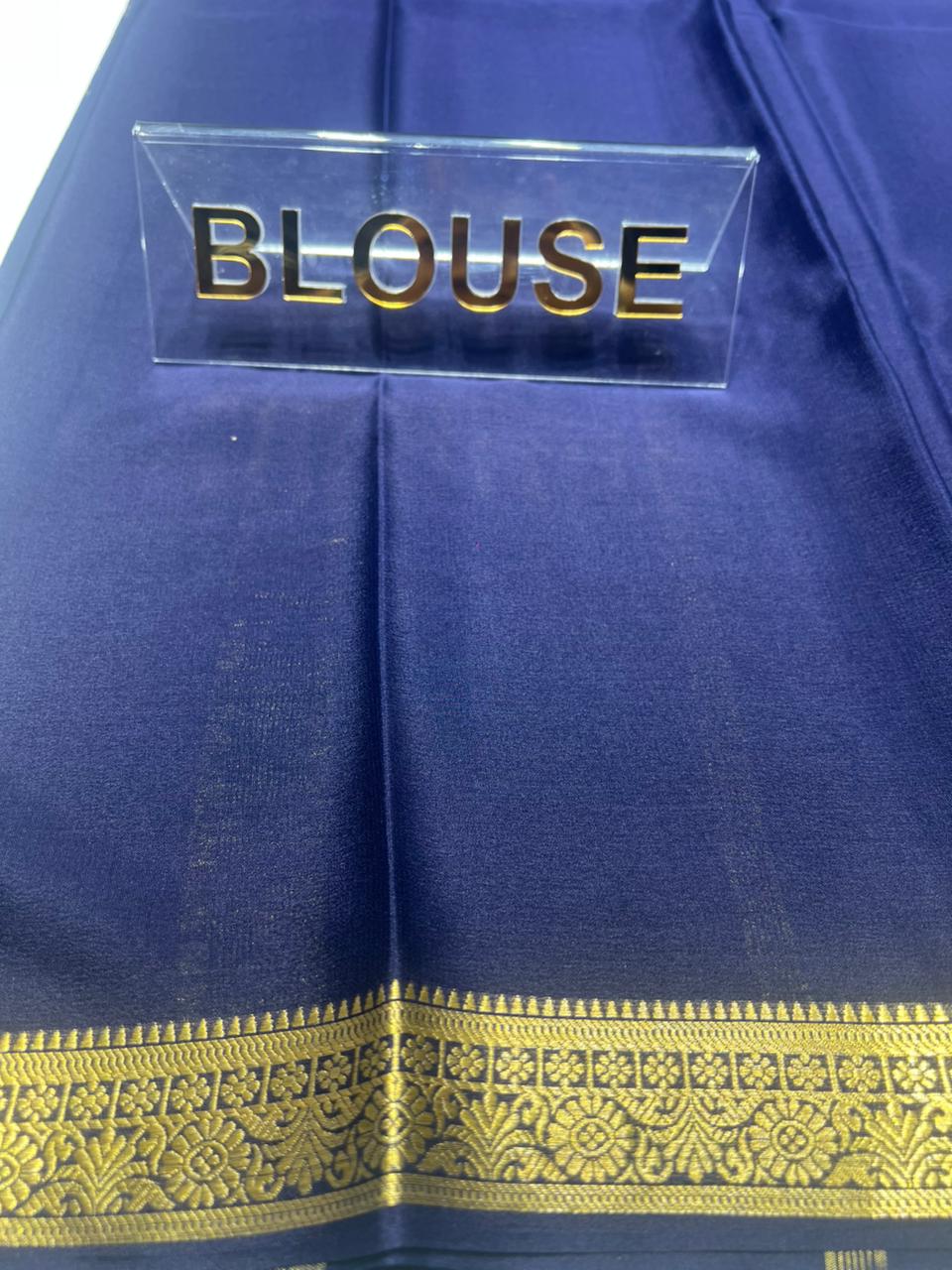 Pure Mysore Silk Saree ( 60 Grams )