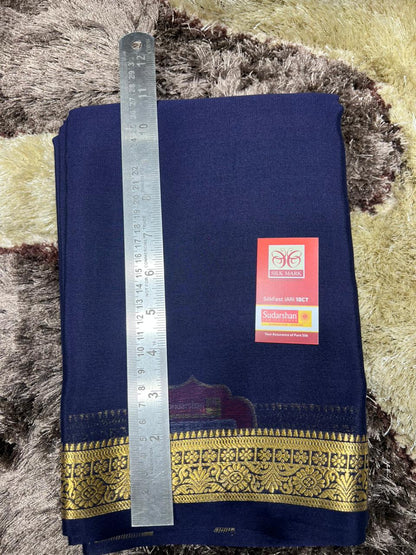 Pure Mysore Silk Saree ( 60 Grams )