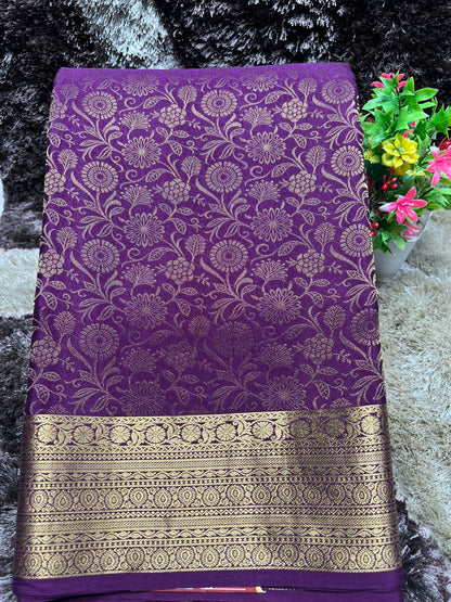 Pure Mysore Silk Saree.
