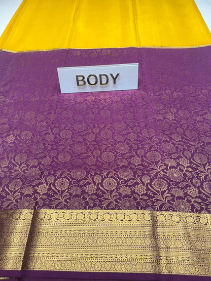 Pure Mysore Silk Saree.