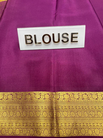 Pure Mysore Silk Saree.