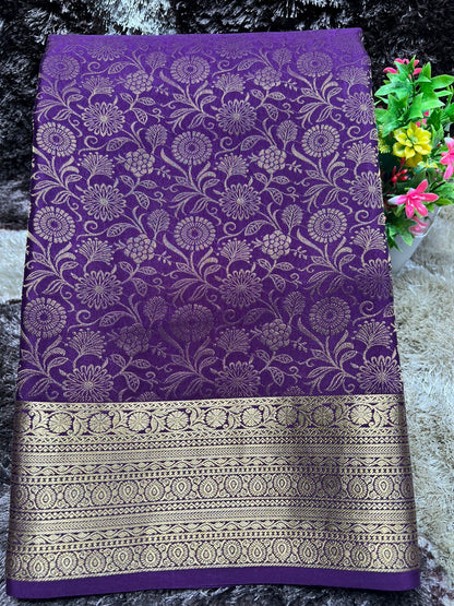 Pure Mysore Silk Saree.