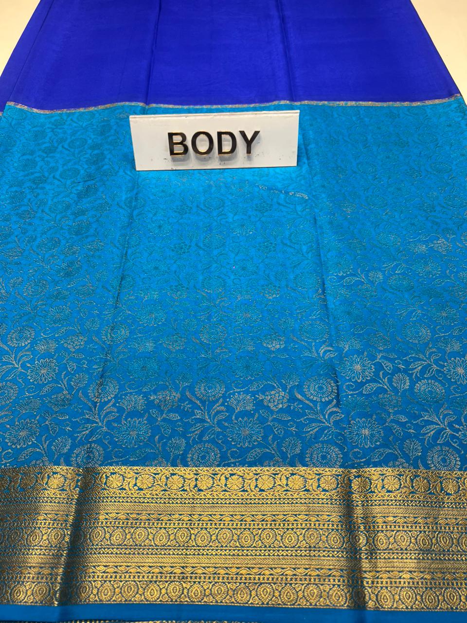 Pure Mysore Silk Saree.