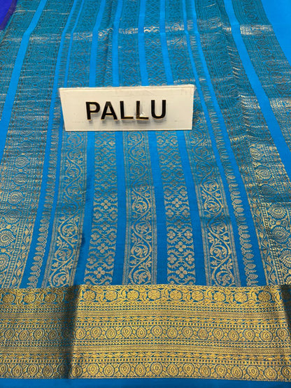Pure Mysore Silk Saree.
