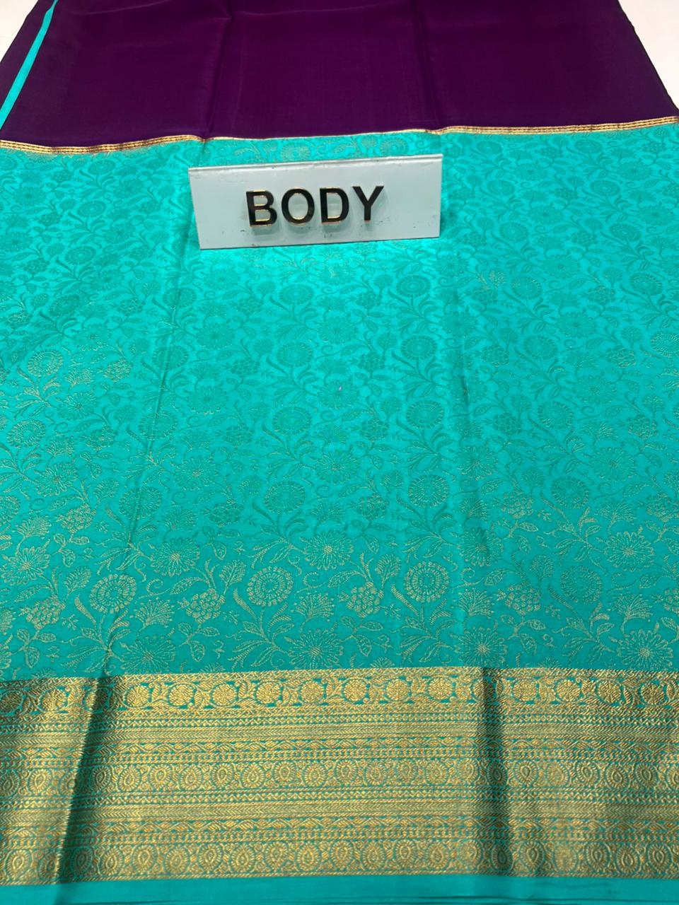 Pure Mysore Silk Saree.