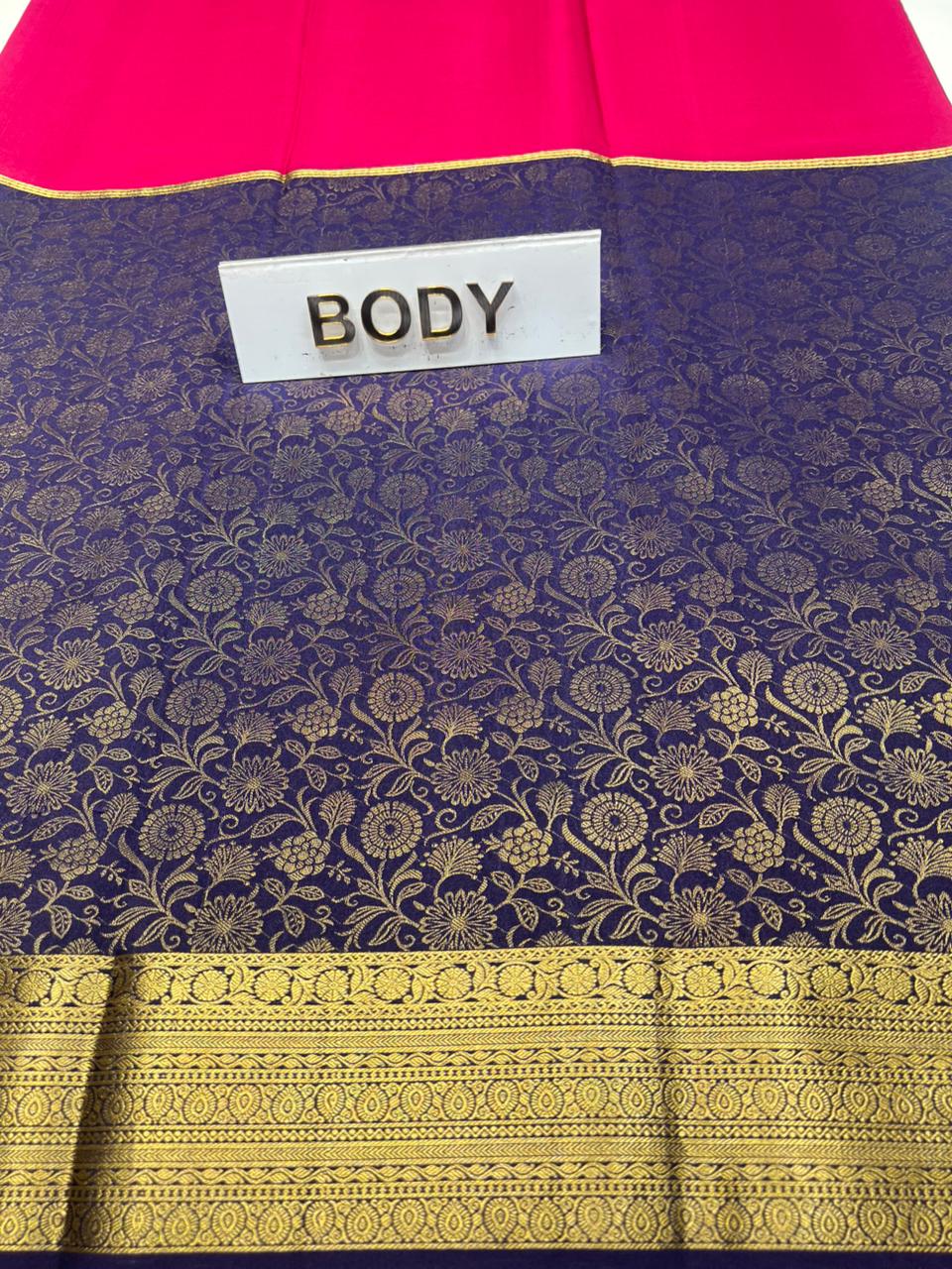 Pure Mysore Silk Saree.