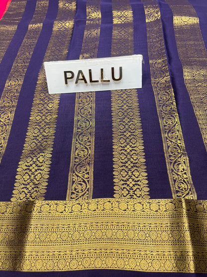 Pure Mysore Silk Saree.