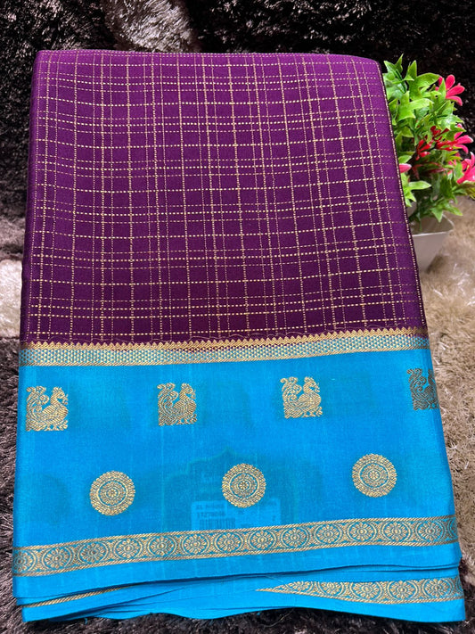Pure Mysore Silk Saree.