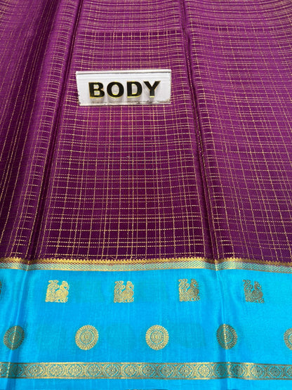 Pure Mysore Silk Saree.
