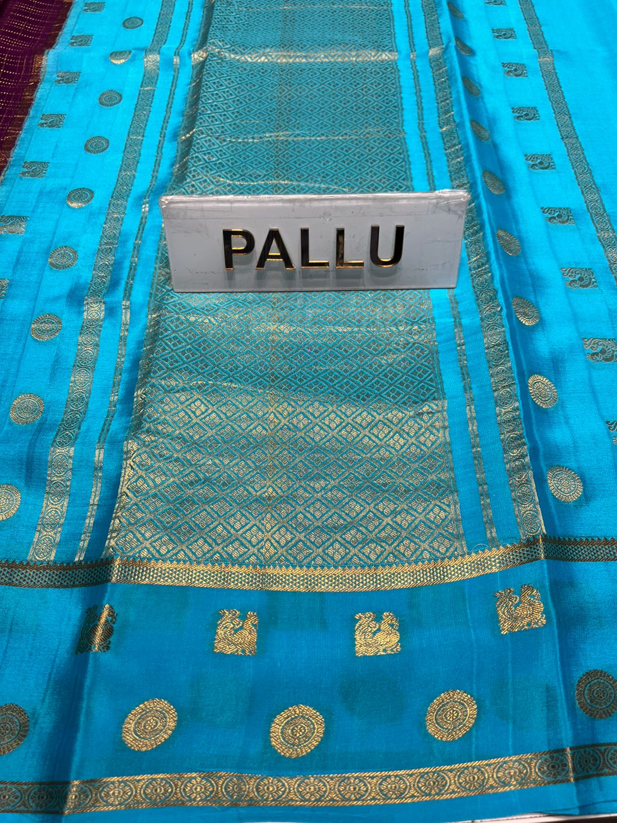 Pure Mysore Silk Saree.