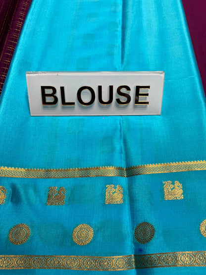 Pure Mysore Silk Saree.