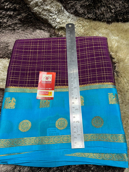 Pure Mysore Silk Saree.