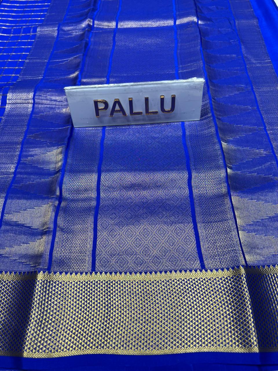 Pure Mysore Silk Saree.