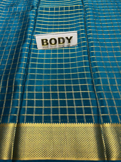 Pure Mysore Silk Saree.