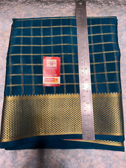 Pure Mysore Silk Saree.