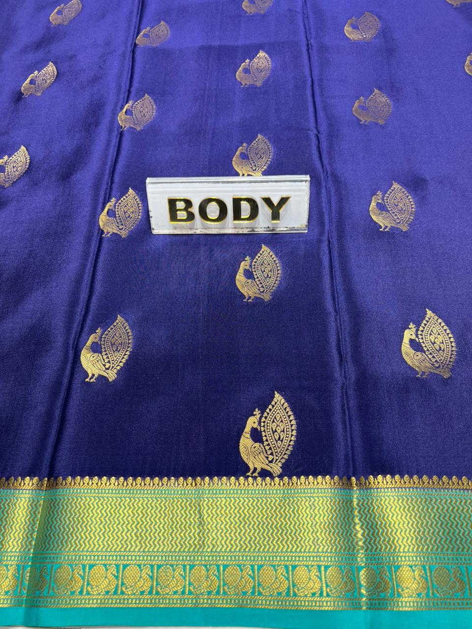 Pure Mysore Silk Saree.