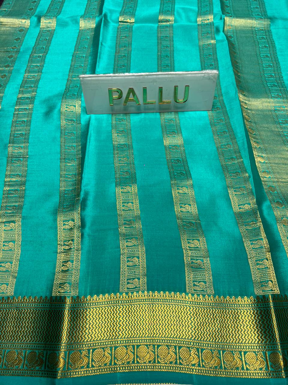 Pure Mysore Silk Saree.