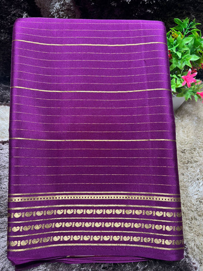 Pure Mysore Silk Saree.