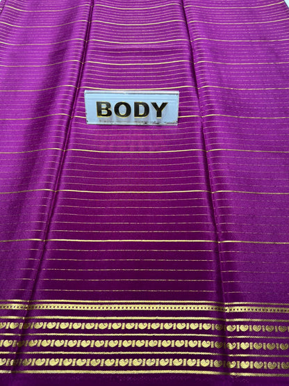 Pure Mysore Silk Saree.