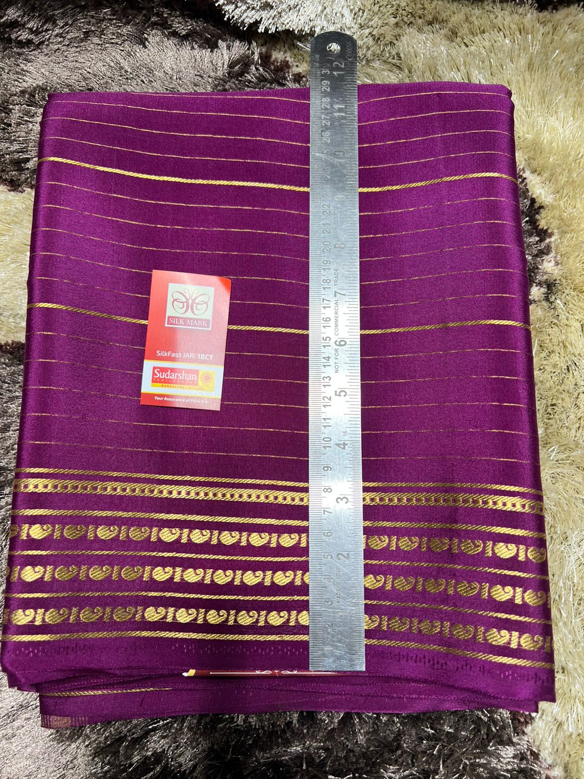 Pure Mysore Silk Saree.