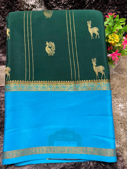 Pure Mysore Silk Saree.