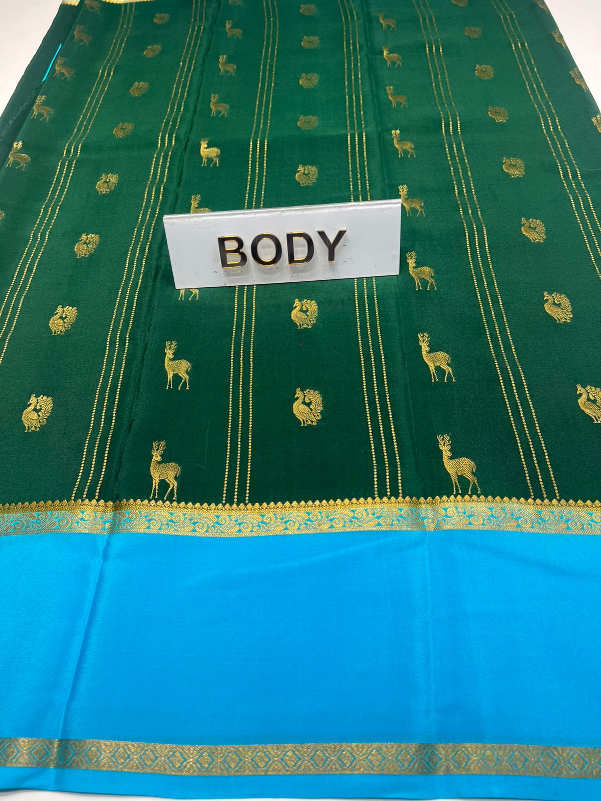 Pure Mysore Silk Saree.