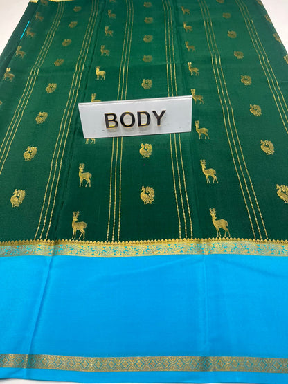 Pure Mysore Silk Saree.