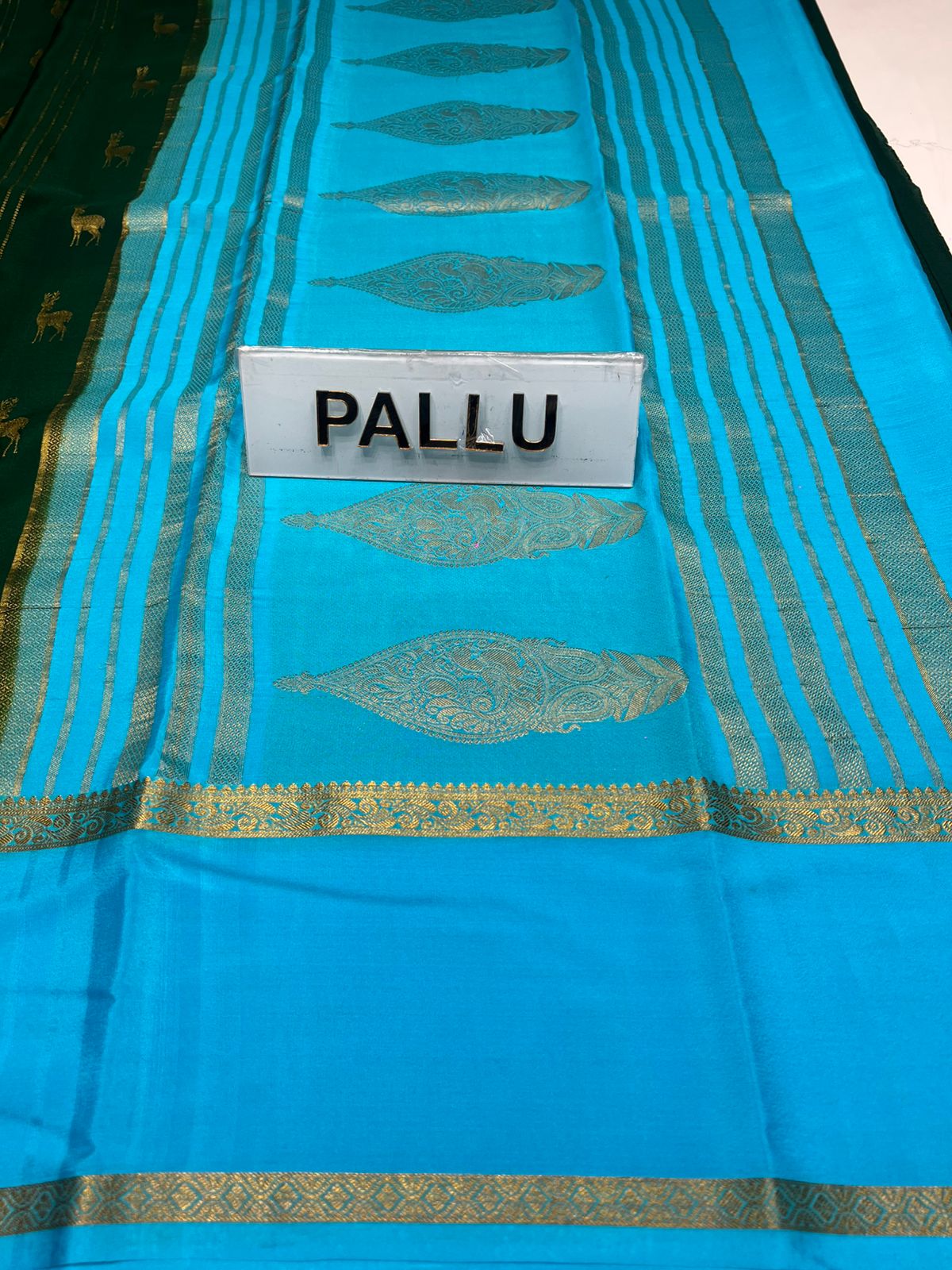 Pure Mysore Silk Saree.