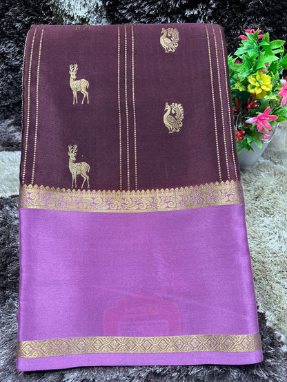 Pure Mysore Silk Saree.