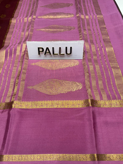 Pure Mysore Silk Saree.