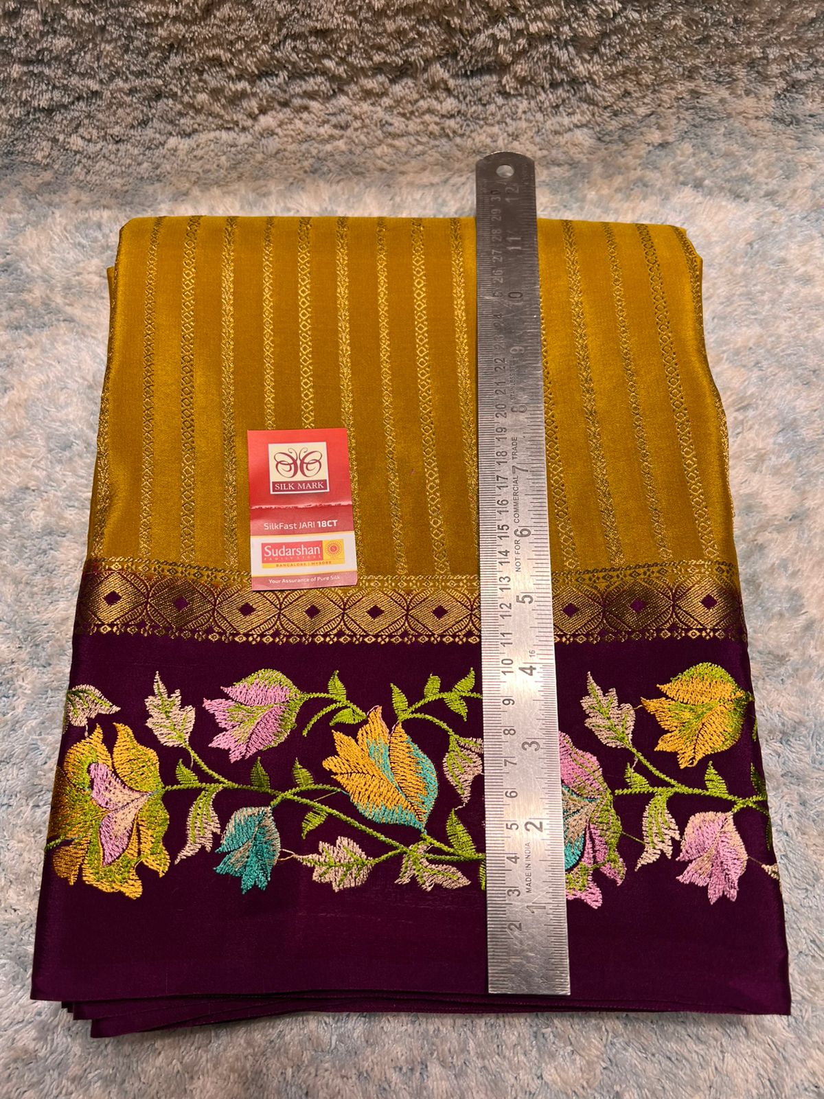 Pure Mysore Silk Saree.