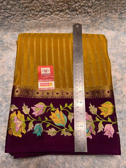 Pure Mysore Silk Saree.