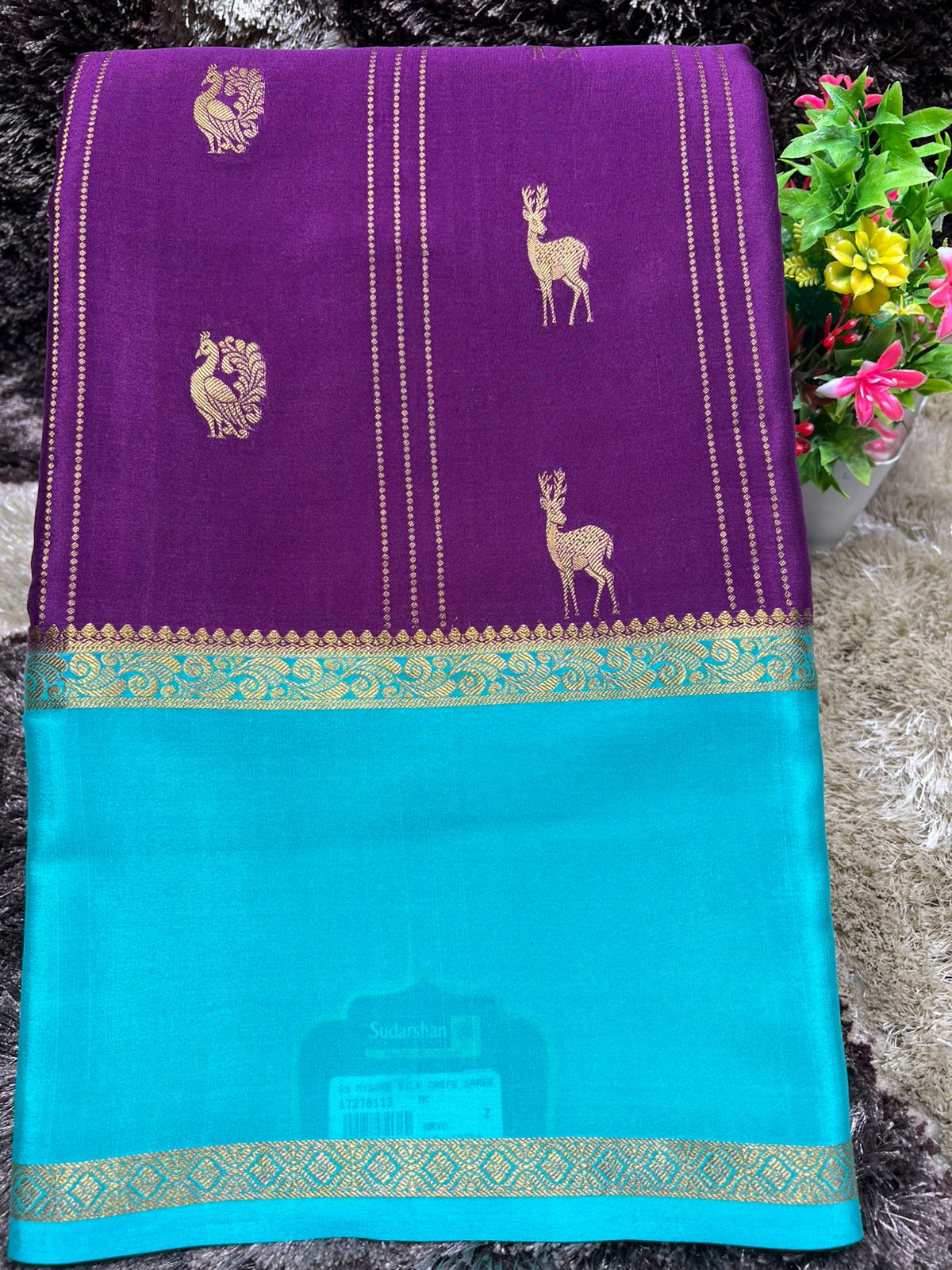 Pure Mysore Silk Saree.
