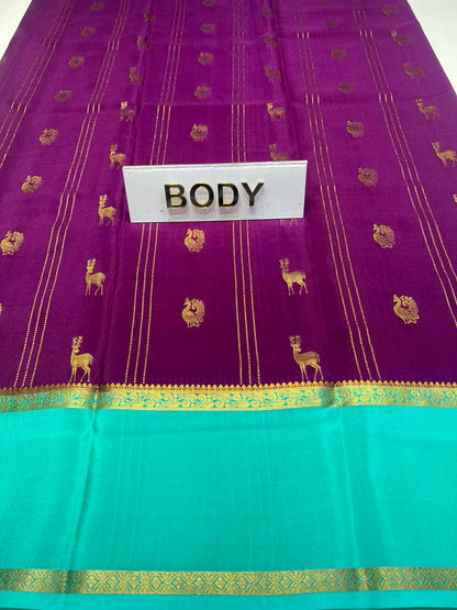 Pure Mysore Silk Saree.