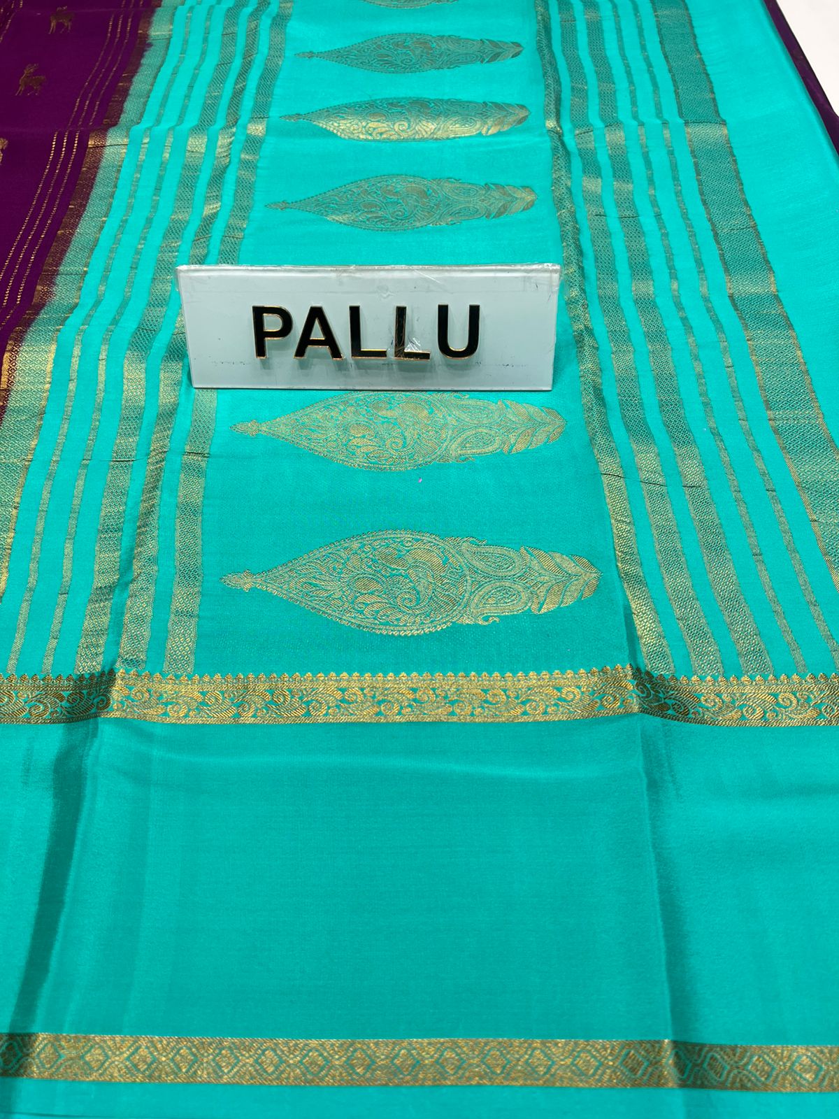 Pure Mysore Silk Saree.