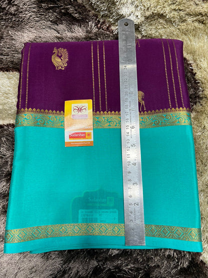 Pure Mysore Silk Saree.